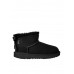 UGG μπότα Ultra Mini Bailey Bow 1185920K-BLK μαύρη